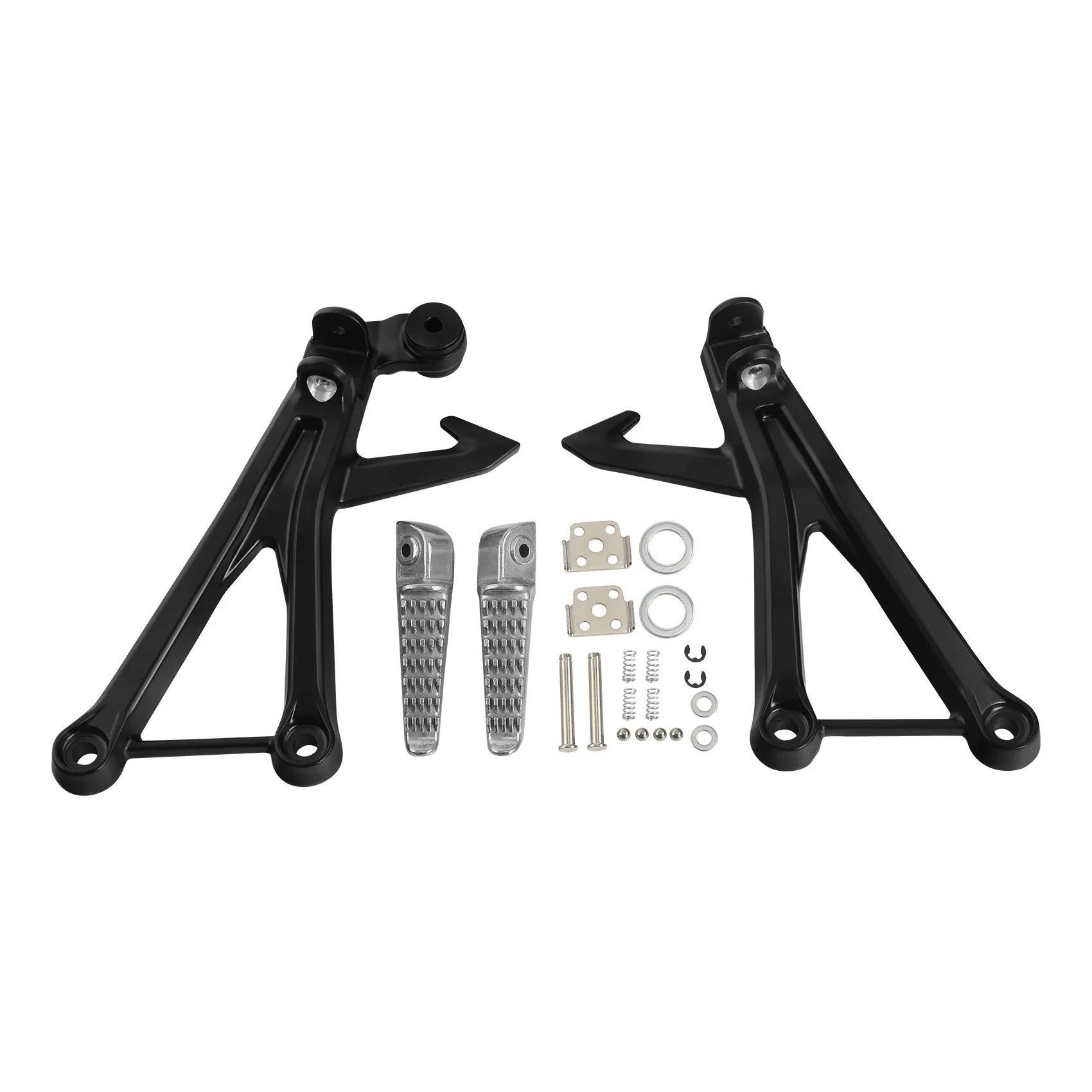 Фото Кронштейн для подножек водителя и пассажира, подходит для Kawasaki Ninja ZX-25R 20-25, ZX-4R, ZX-4RR 23-25, передние и задние мотоциклетные педали. №5