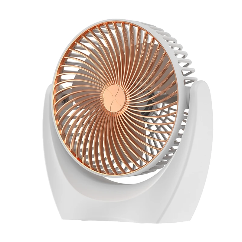 

Desktop Fan USB Rechargeable Mini Fan 2 Speed Adjustable Fan Portable Cooling Fan Handheld Fans for Home Office