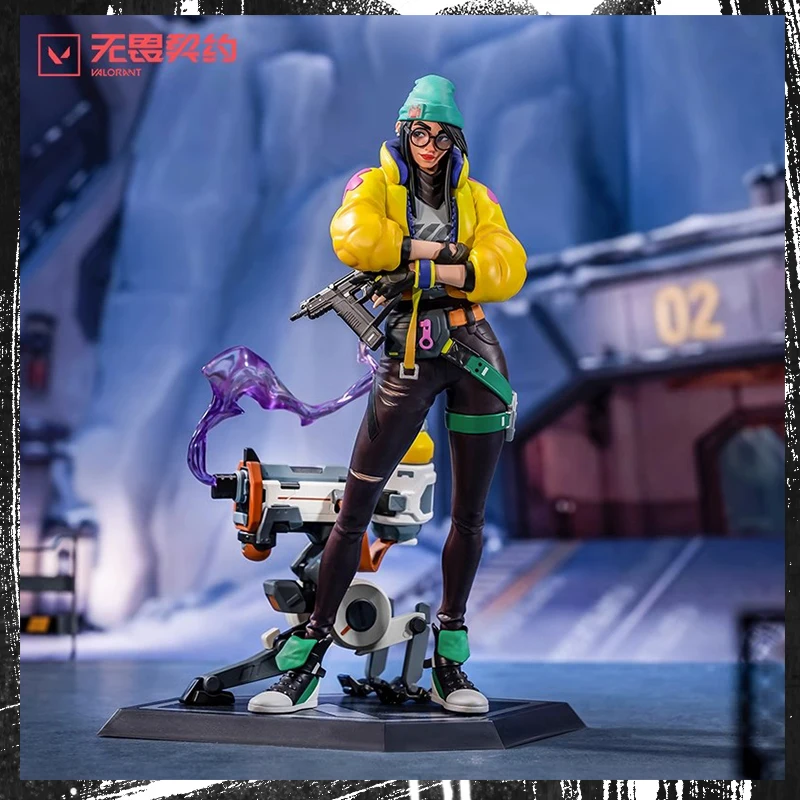 

Riot Game Valorant Statue 1/6 Scale Killjoy Action Figure Standing Model Toy Room Ornament Freeshipping Christmas Gift