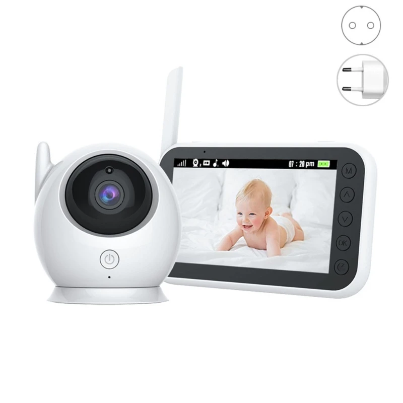 

Video Baby Monitor with Camera and Night-Vision 4.3Inch LCD Display Two-Way Talk