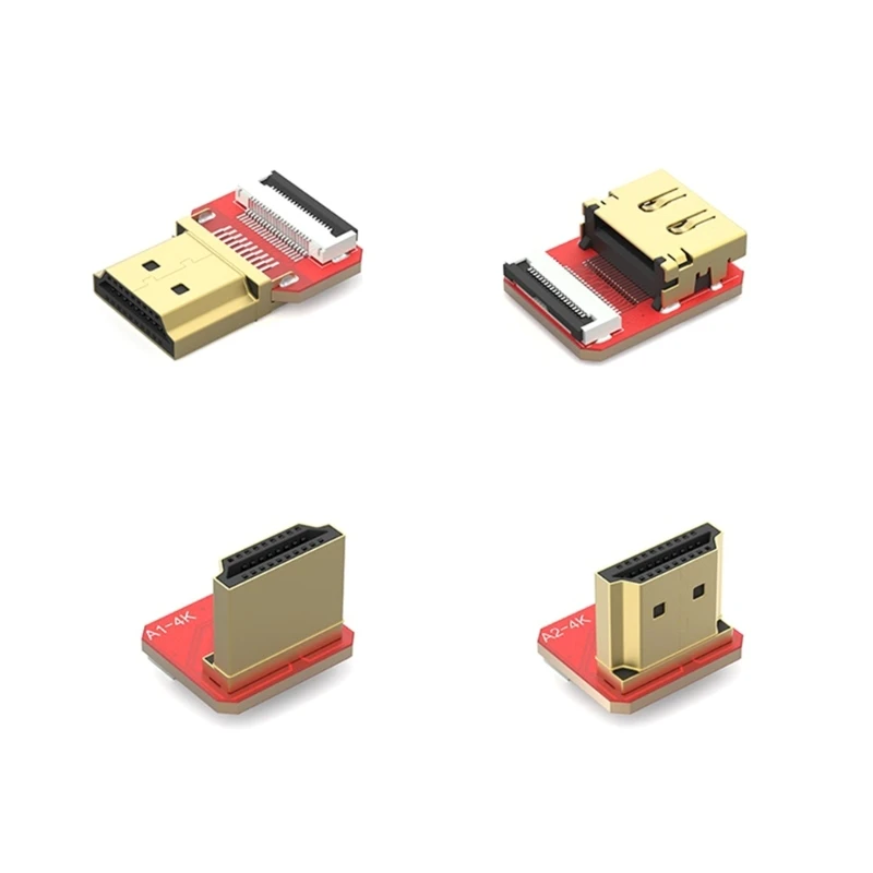 

Ribbon Flat FPV 4K Cable 90/180/270 Degree Adapter FPC 20pin N0HC