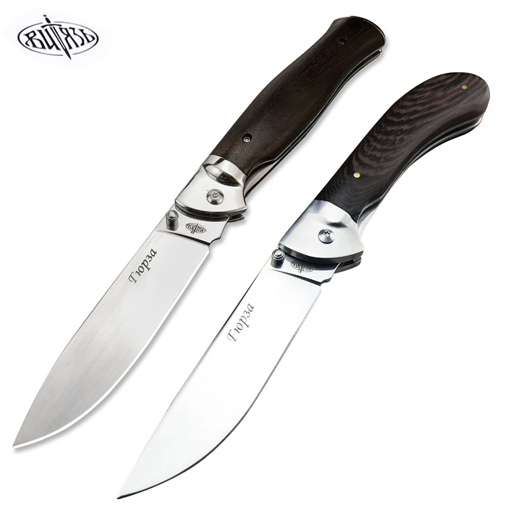 

Ручной складной карманный нож в русском стиле, острый нож с лезвием 440C и деревянной ручкой, походные ножи для кемпинга, тактическое снаряжение для выживания, инструменты для повседневного использования