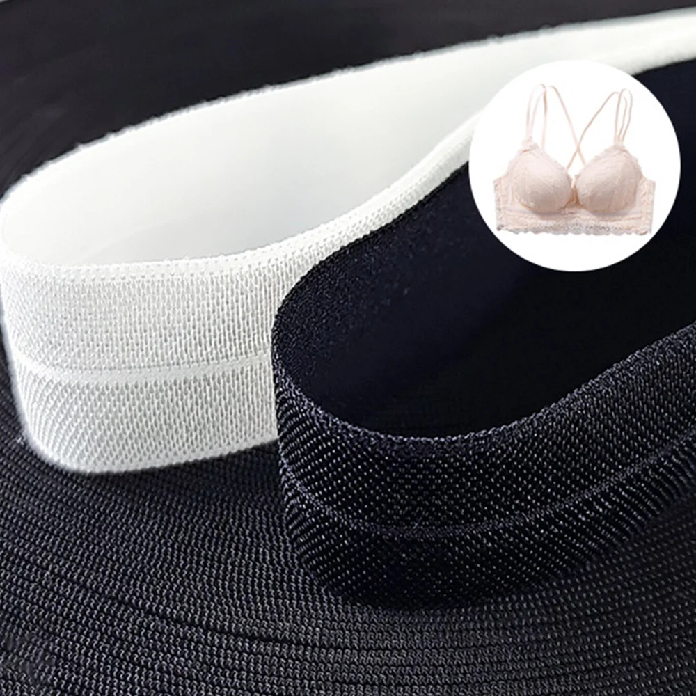 

10 Yards Sewing Elastic Band Wide Elastic Bands Sewing Accessories For Underwear Sewing Rubber Wig Making Material Nylon Band