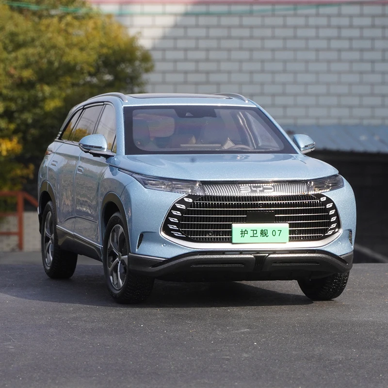 Модель автомобиля BYD Frigate 07 из сплава гибридная мощность внедорожника