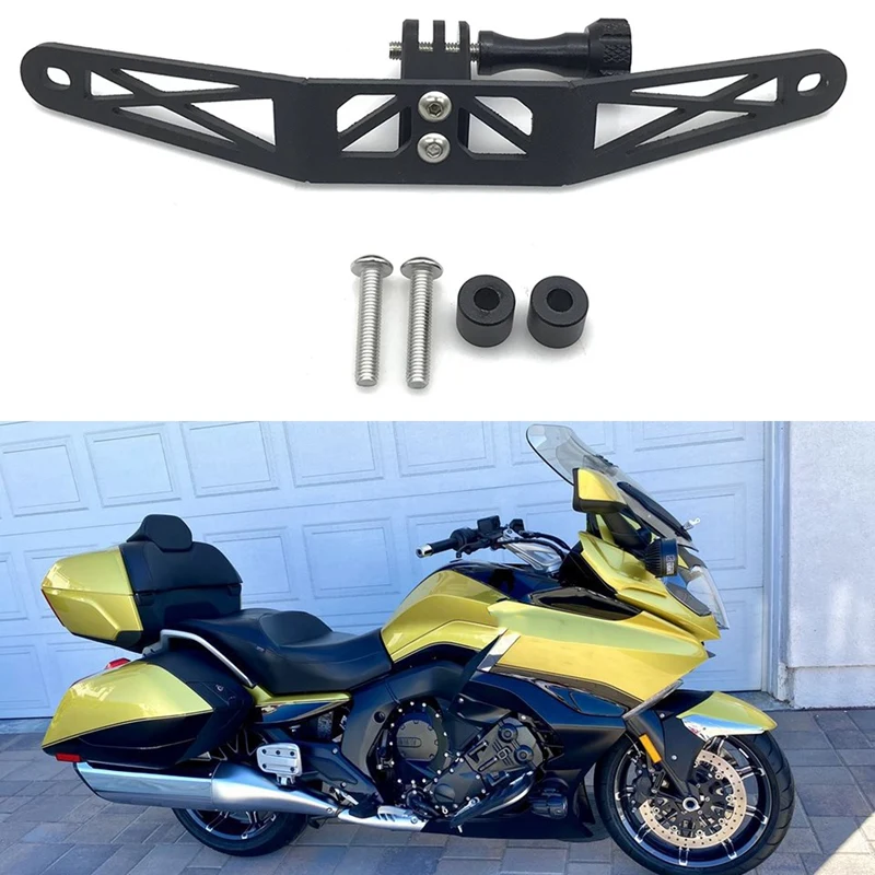 

For K1600GT K1600 GA GT GTL R1200RT Motorcycle Driving Recorder Bikegp Holder For Gopro Camera Bracket Camrack