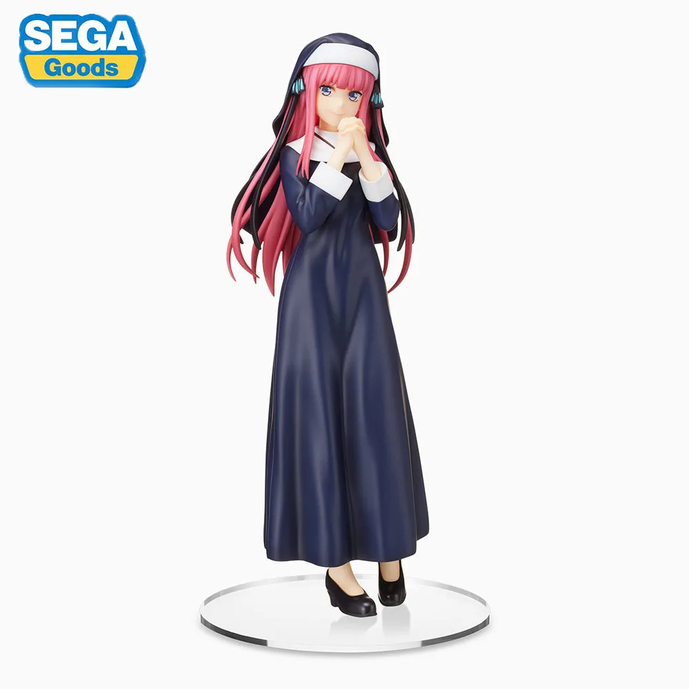 

In Stock Original Sega Anime Figure Nakano Nino The Quintessential Quintuplets Action Figures Collection Model Doll Toy for Boys