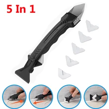 5 in1 Silicone Remover Sealant Smooth Scraper Caulk Finisher Grout Kit Tools Floor Mould Removal Hand Tools Set Accessories 2022