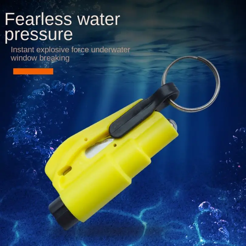 

Emergency Key Chain Vehicle Escape Tool Multifunction Vehicle Window Breaker Safety Hammer Life Hammer Hand Tools