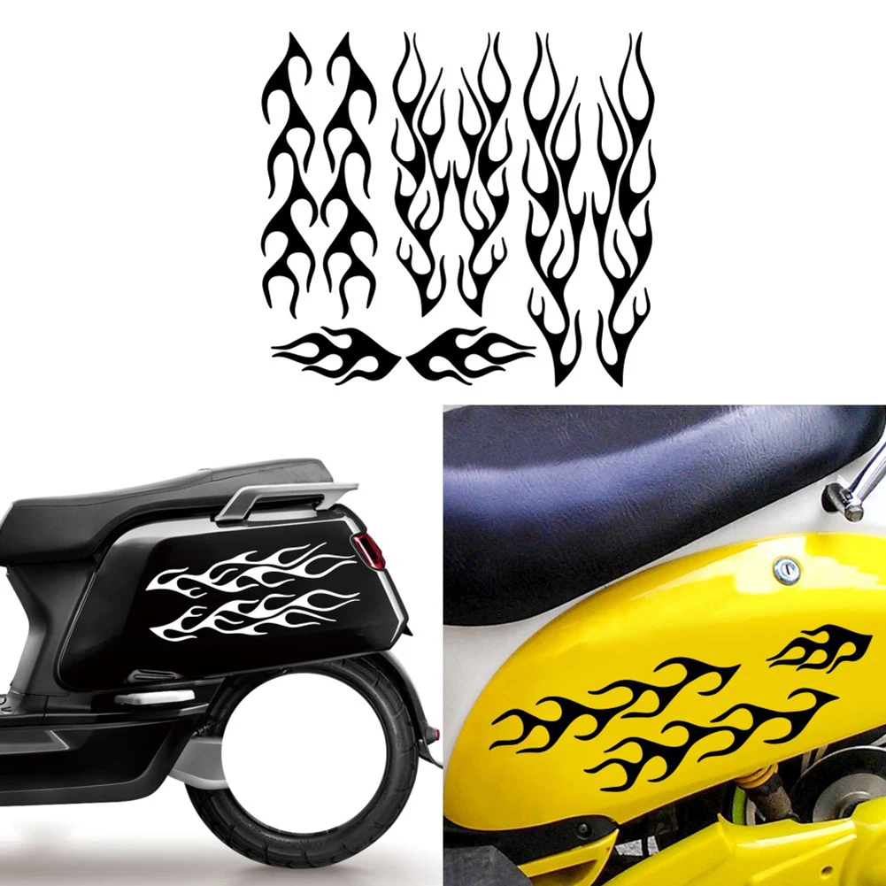

Hot Sale Bicycle Frame Vinyl Decal Sticker Flame Set Car Motorcycle Mountain Bike Bmx Body Car Modeling Decorative Decal Sticker