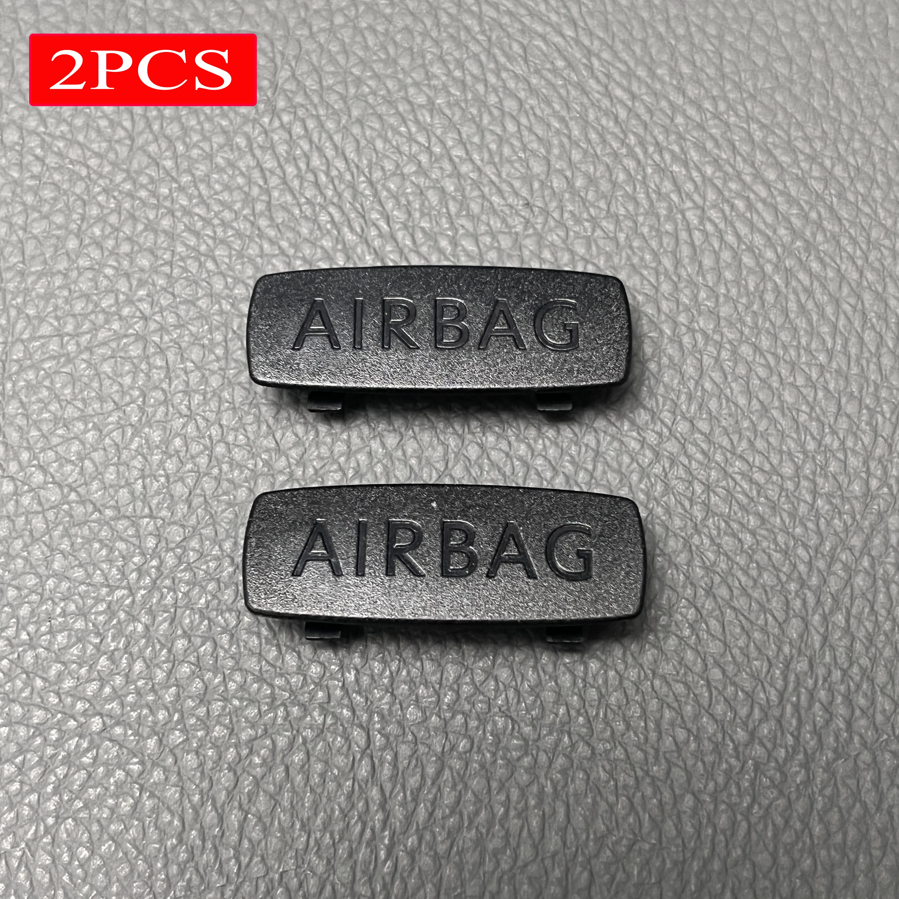 

1/2 шт. подушка безопасности A B C, накладка на стойку «AIRBAG», значок с жемчугом для VW CC Golf Jetta Passat Polo 5G0 853 437 1K0 3C0 853 437 B