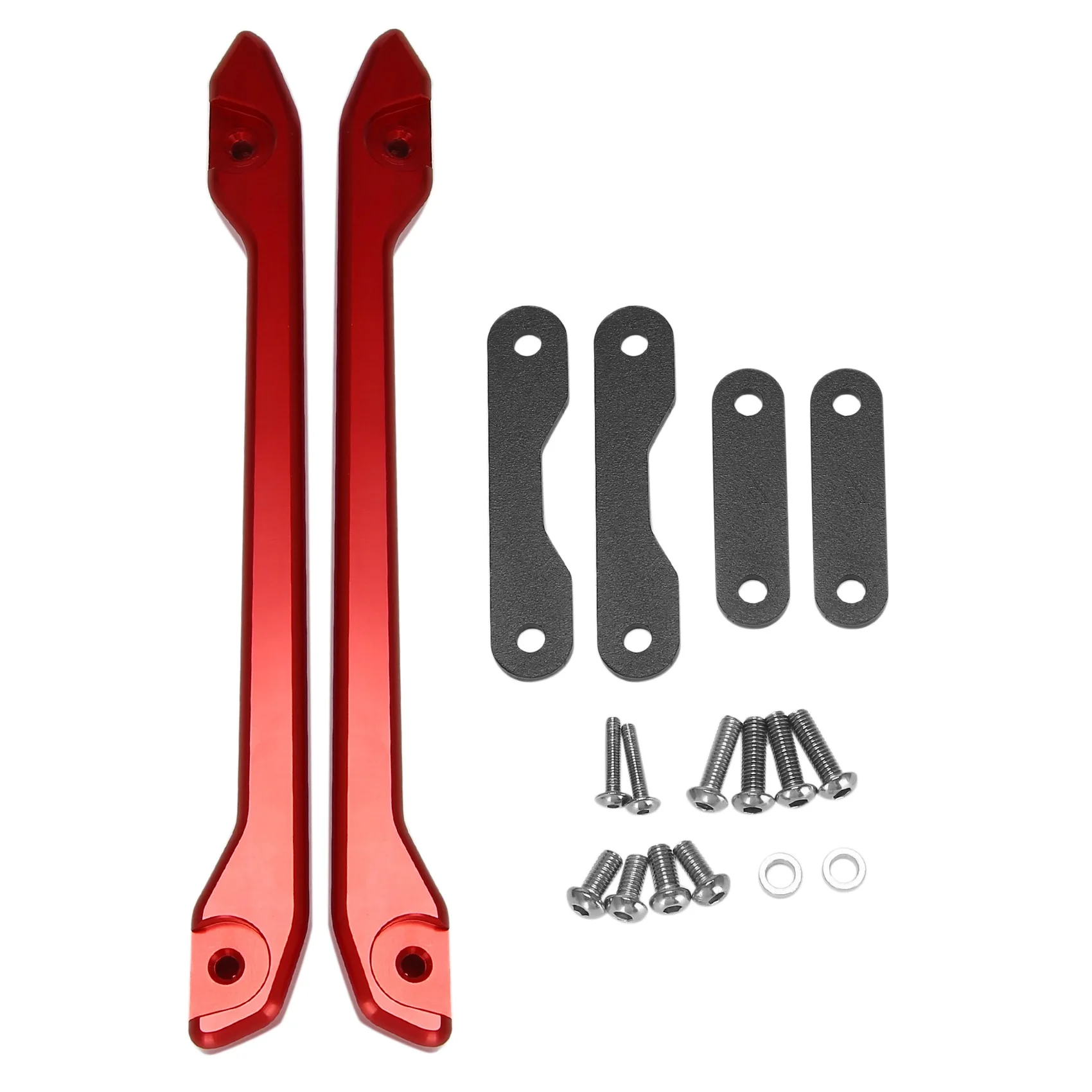 

Красные задние пассажирские сиденья, рукоятка захвата, рельс для Yamaha MT09 MT-09 13-16