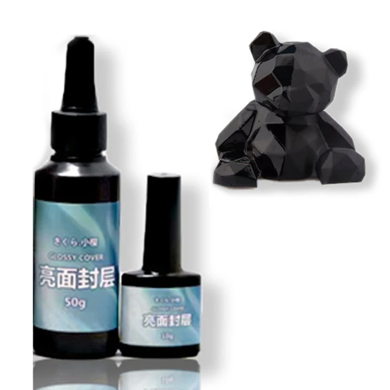 

DIY Epoxy Seal Layer Transparent Wear-resistant Scratch-resistant Bright Oil 10g