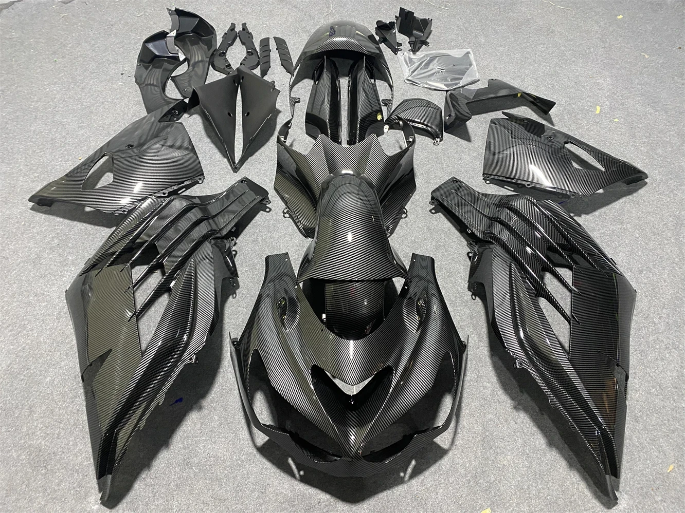 Полный комплект обтекателей из АБС-пластика для мотоцикла подходит ZX-14R 2012 2013 2014