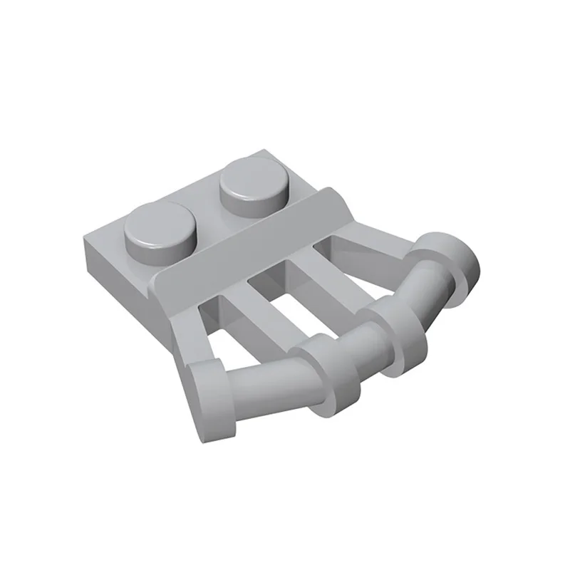 Фото MOC 10 шт. 92692 модифицированные строительные блоки 1x2 комплект с угловой ручкой на боковой стороне Кирпичи Детские игрушки на день рождения Рождество подарки №4