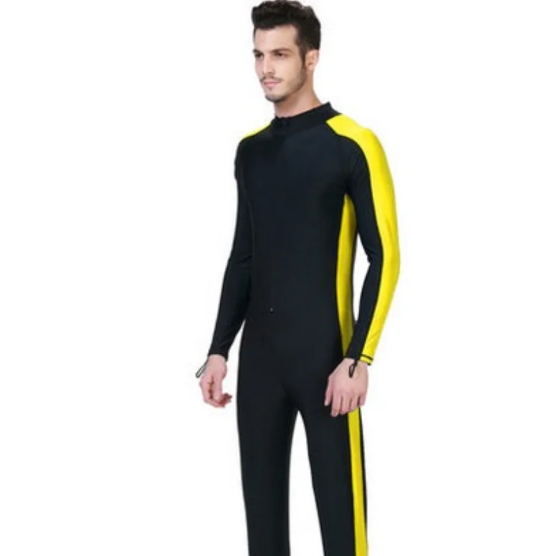 

SBART Man One Piece Long Sleeved Diving Suit Wetsuit Scuba Snorkeling Jumpsuit Triathlon Spearfishing Surfing SwimSuit Rashgurad