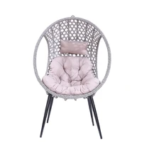 wholesale good price new modern outdoor furniture garden egg chairs patio cocoon chair with stand