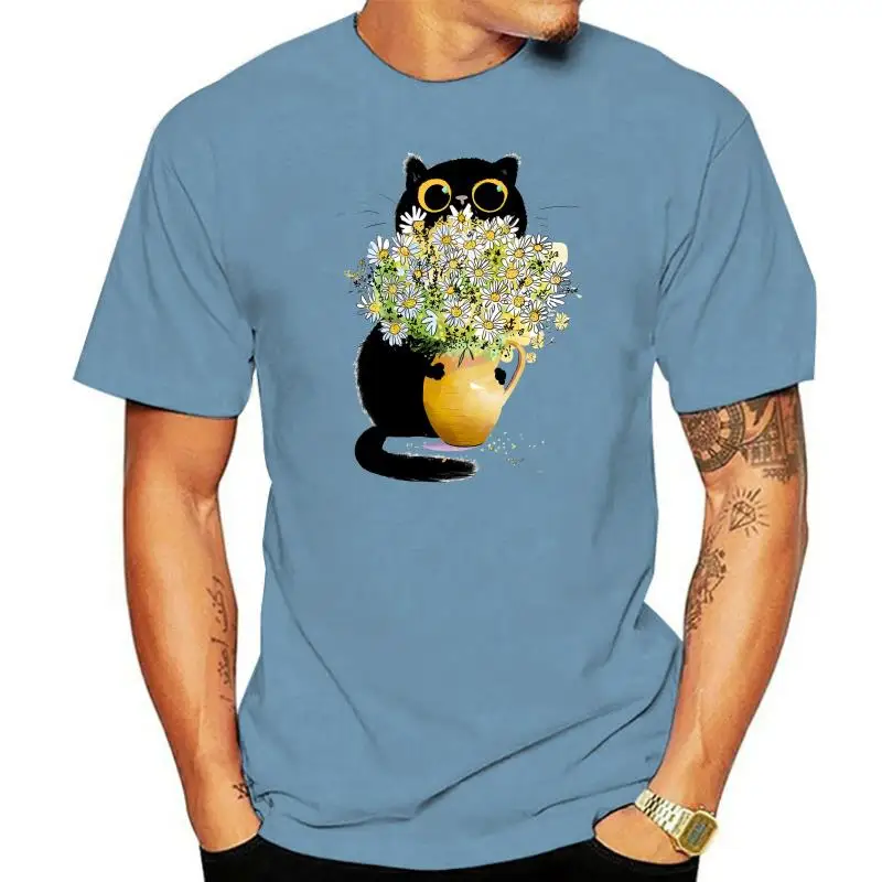 

Холщовая Сумка в готическом стиле с цветочным принтом и кошками