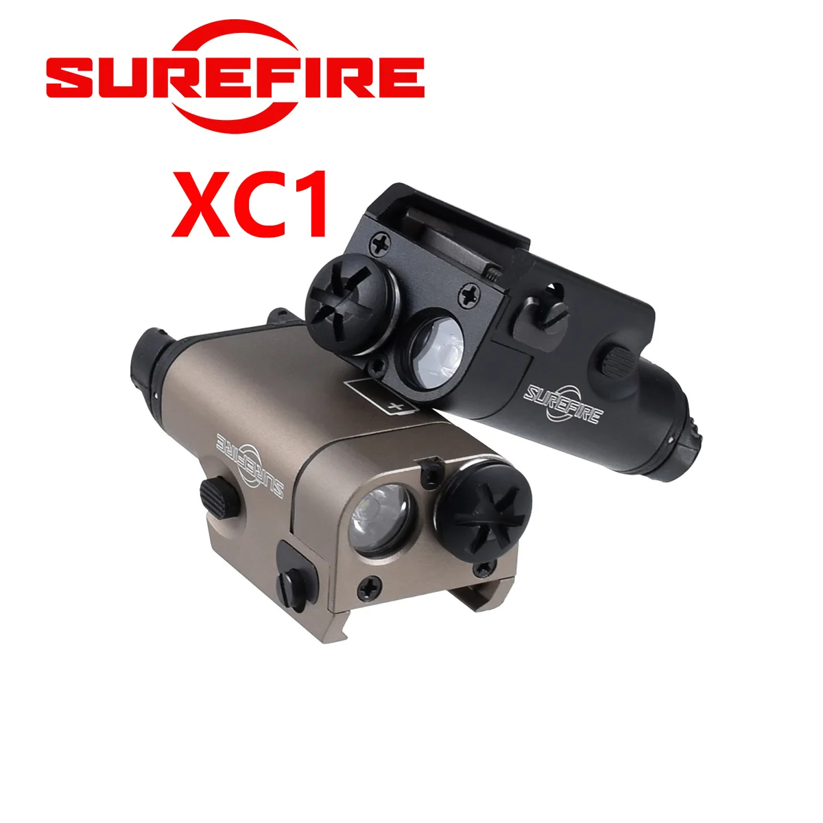 Фото Тактический металлический фонарь Surefire XC1 для пистолетов Glock 17, 19, P320, для страйкбольных пистолетов, подвесной тактический фонарь, совместимый с 20-мм планкой Picatinny №4