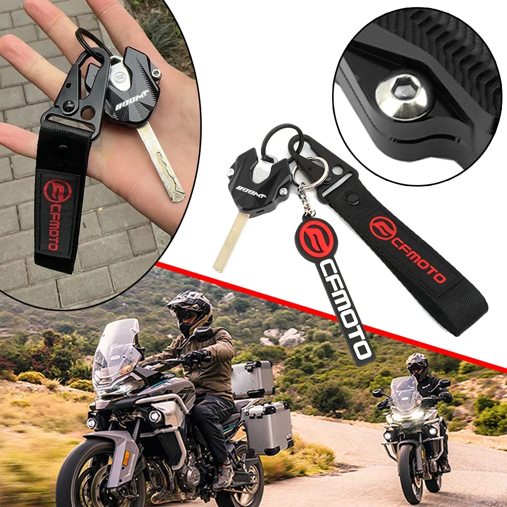 Брелок для ключей с ЧПУ + чехол ключа CFMOTO CF MOTO MY22 CLX700 CLX 700 800 MT 800MT MT800 аксессуары