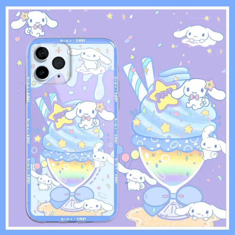 Чехол для телефона Kawaii Cinnamorol Apple подушка безопасности защита от падения
