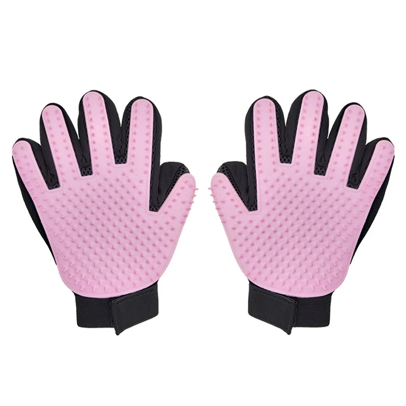 

Cat Hair Remover Glove Cat Grooming Glove Pet Brush Glove for Dog Hair Remove Brush Dog Deshedding Cleaning Combs Massage Gloves
