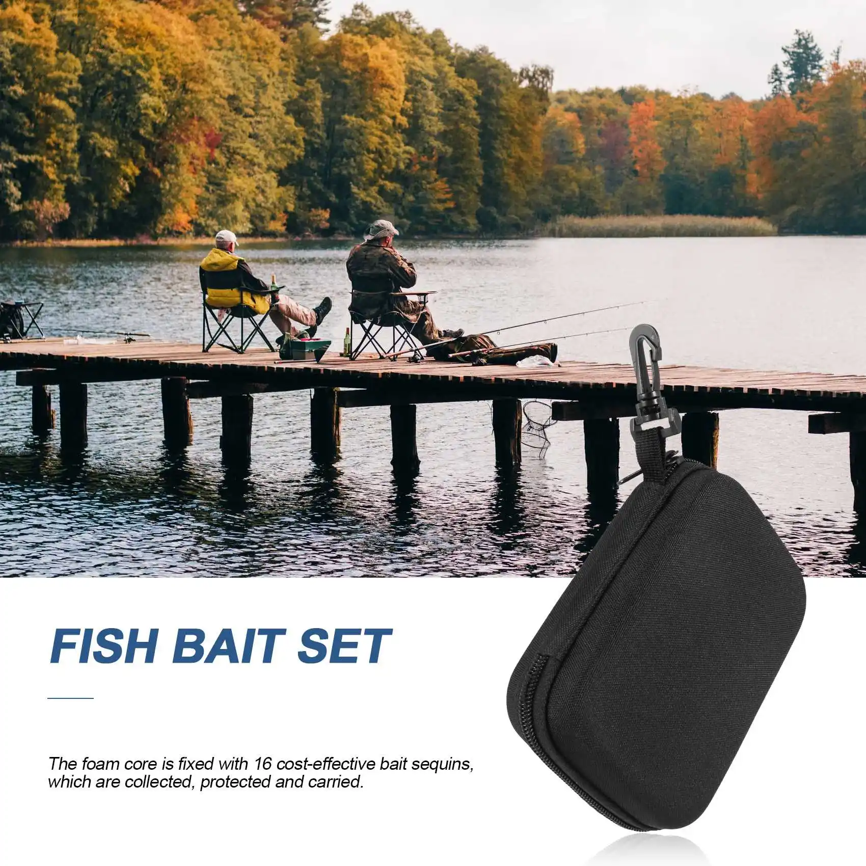 Набор рыболовных приманок 16 шт. блесна ложка рыболовные снасти для ловли окуня