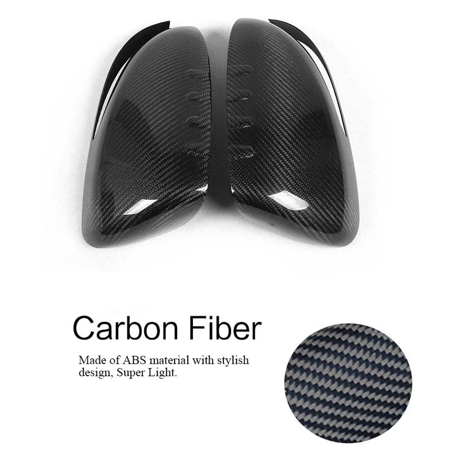 Крышка зеркала заднего вида из углеродного волокна защитные колпачки для