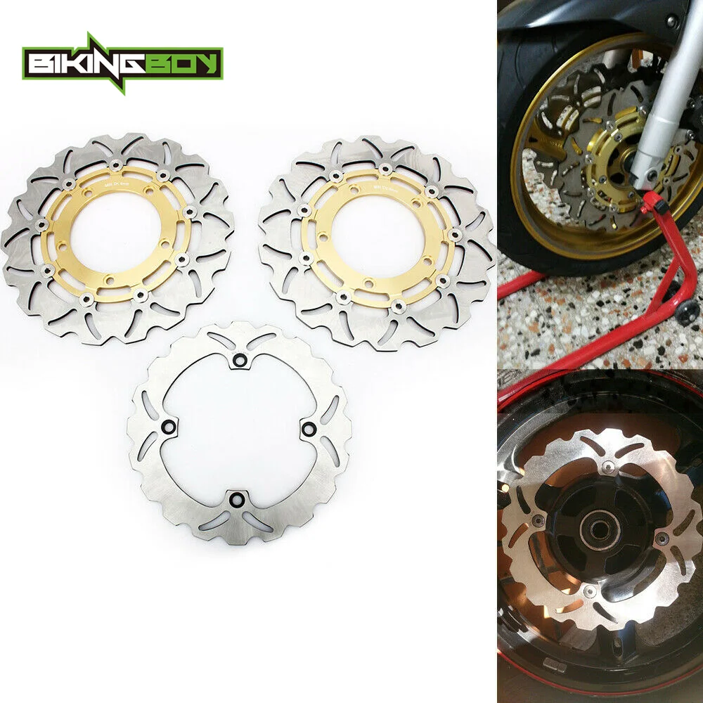 Передние Задние тормозные диски роторы для V-дополнительный DL 650 06-23 07 1000 14-19 DL1000 XT
