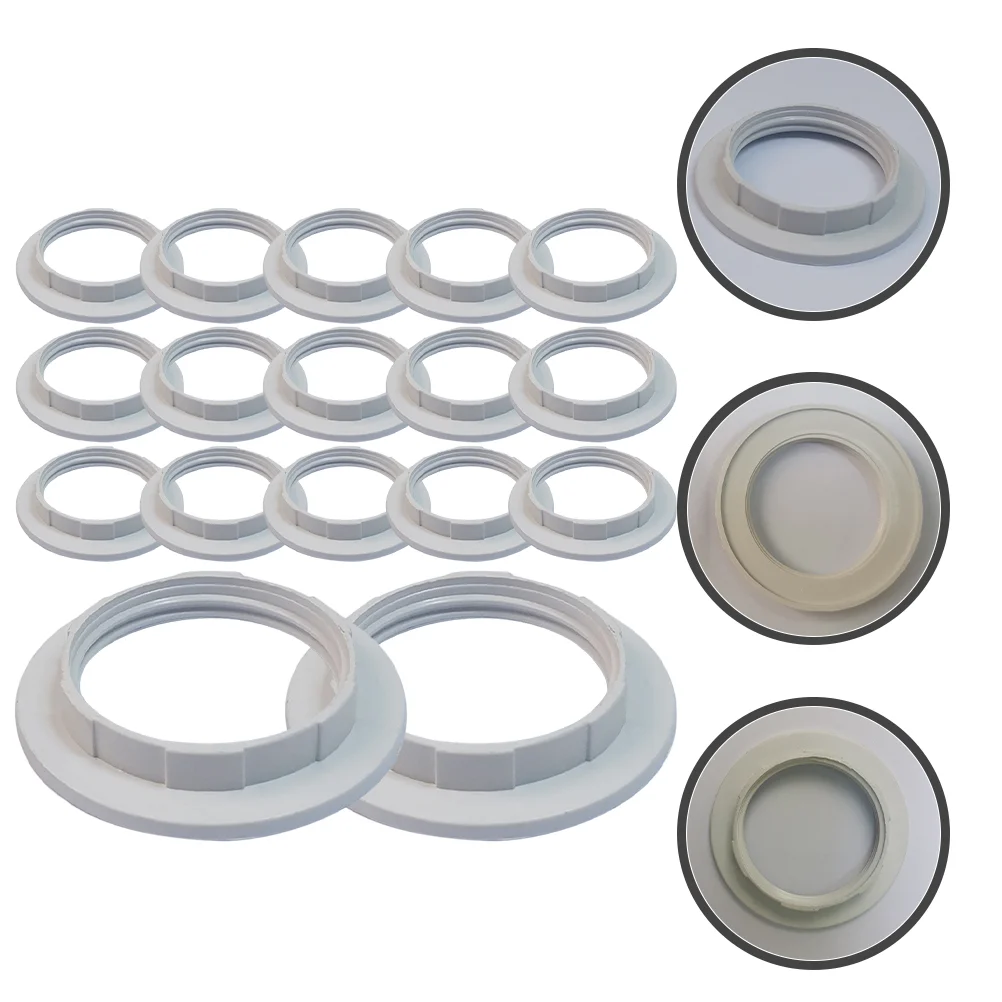 

50pcs Replacement Retaining Rings For Lamp Shade Lock Socket Replacement Retaining Rings For Fixture Accessories