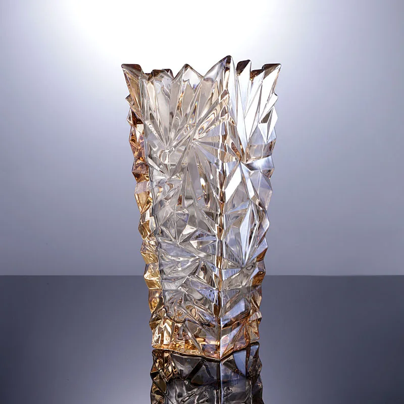 

Nordic Luxury Modern Vase Chinese Outdoor Crystal Advanced Glass Vase Office Creative Dekoration Wohnzimmer Bathroom Decor