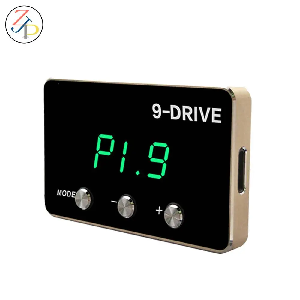 

Car Throttle Controller Racing Accelerator Potent Booster Tuning 9 Speed 5 Modes Booster Plug & Play Electronic Accessories