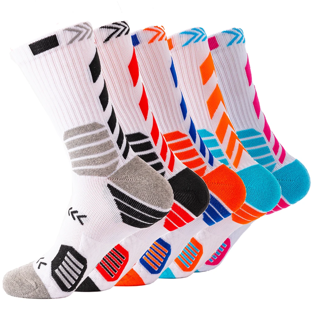 

Sports Socks Men Professional Outdoor Basketball Socks Football Socks Cycling Socks Running Socks Footwear Grip Socks