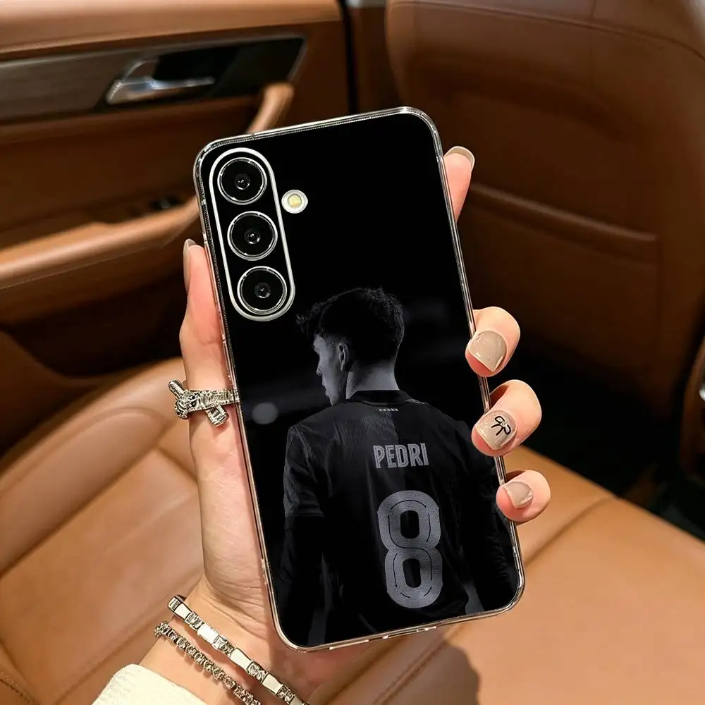 Прозрачный чехол для телефона NO 8 P-Pedri Football для Samsung Galaxy A71, A70, A52, A51, A40, A30 (art.: 3920da07894fc) - 3920da07894fc