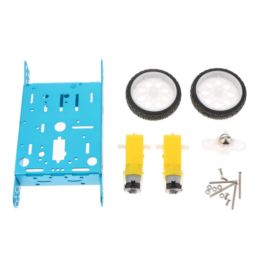 

Smart Car Chassis Kit Great Educational for Boys Girls