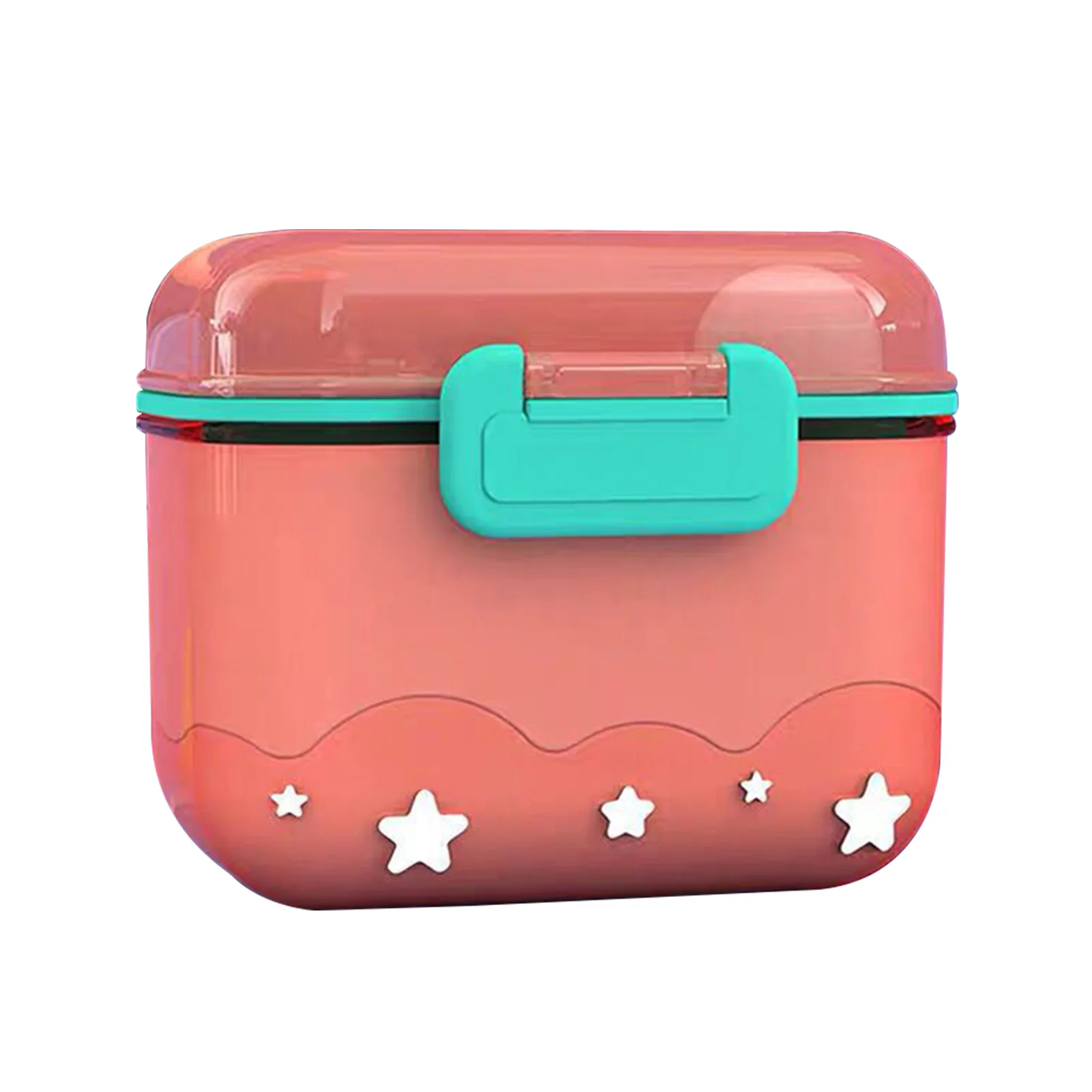 

Герметичная коробка для кормления для новорожденных, портативный дозатор для детских формул, коробка для молока, порошка с ложкой, контейне...