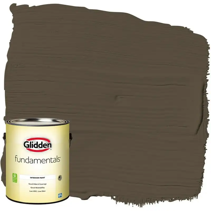 

Fundamentals Interior Paint Afternoon Tea / Brown, Flat, 1 Gallon"
