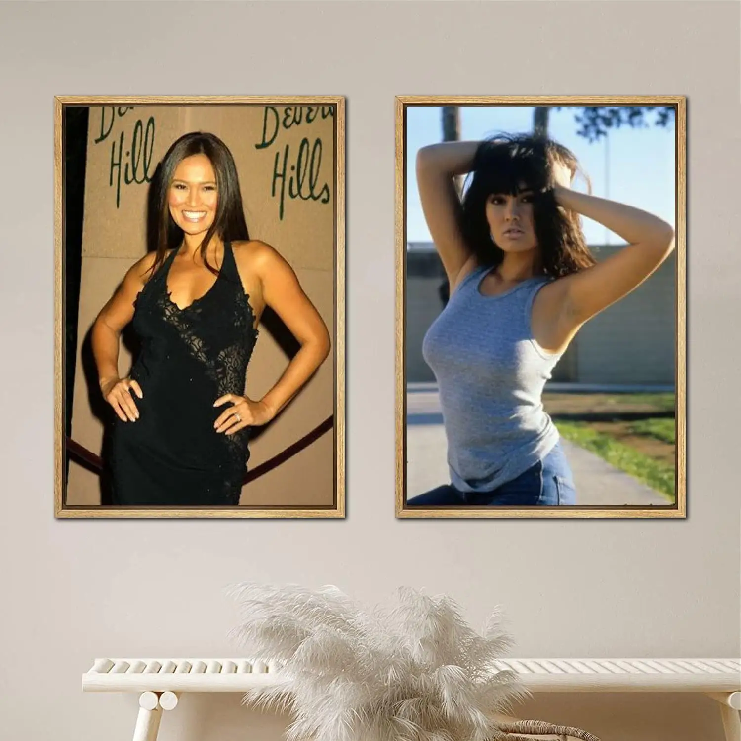 Tia Carrere Poster Painting 24x36 Wall Art Canvas Posters room decor Modern Family bedroom Decoration Art wall decor