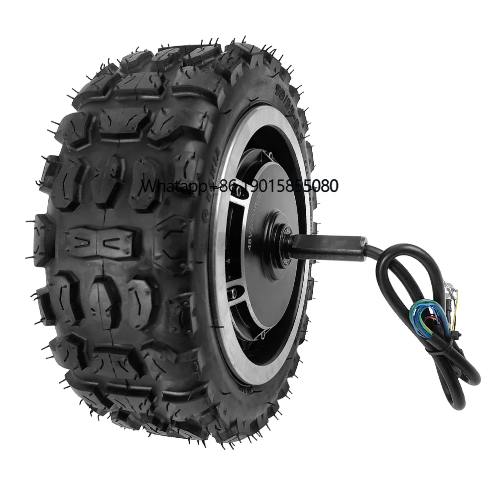 11-дюймовый электрический мотор-концентратор колеса 48 В 72 1000 Вт 2000 одновальный для