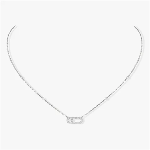 Золотое ожерелье Pavé  для женщин