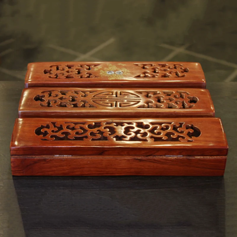 

Incense Decor Incense Crafts Holder Home Holder Stick Wooden Spirituality Burner Joss Wooden Relax Box Insence Burning