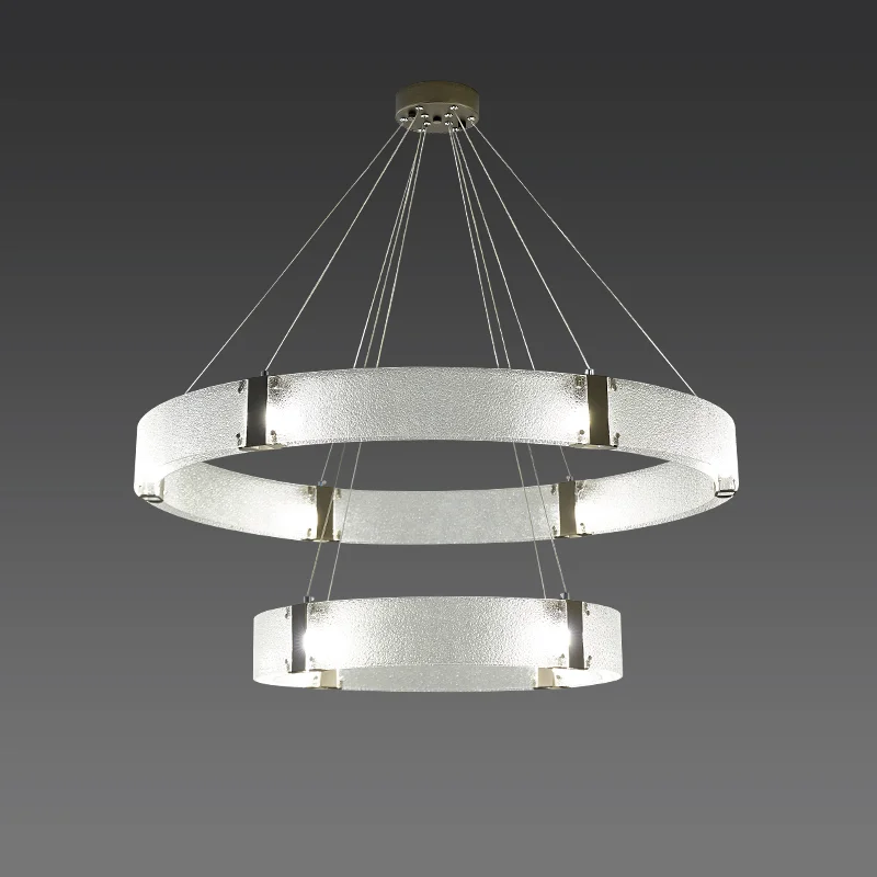 

Стеклянная Подвесная лампа в стиле пост-модерн, роскошные круглые дизайнерские простые креативные светильники для гостиной, ресторана, спальни