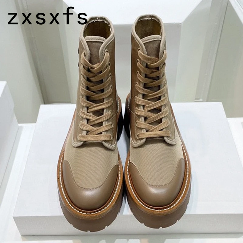 Популярные Подиумные ботильоны на толстой подошве для женщин