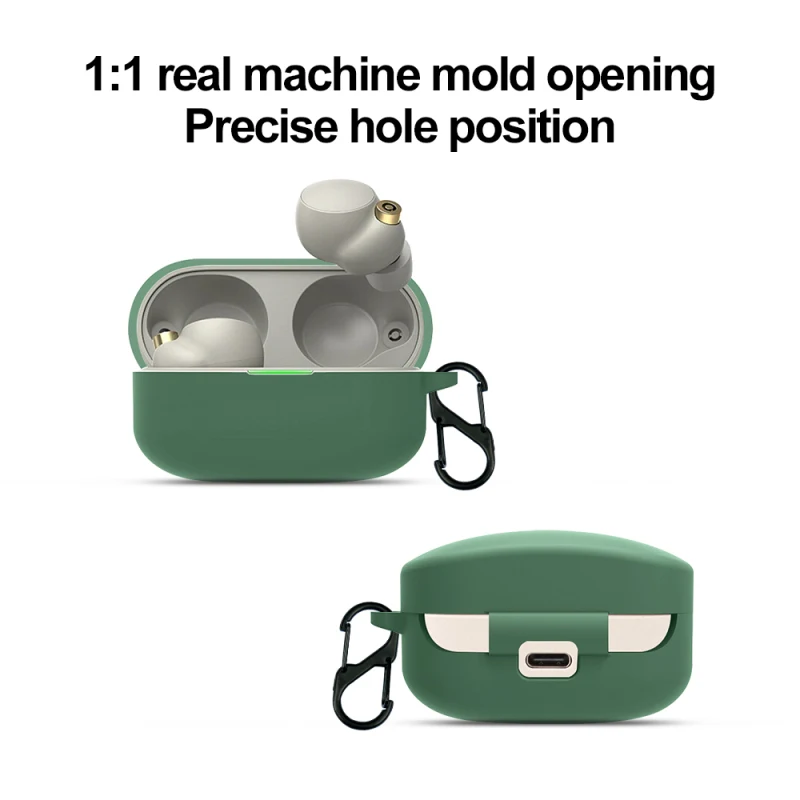 

With Hook Protective Case Earphone Accessories Bluetooth Headphones Earphone Cover Protector Wireless Earphone Protective Cover