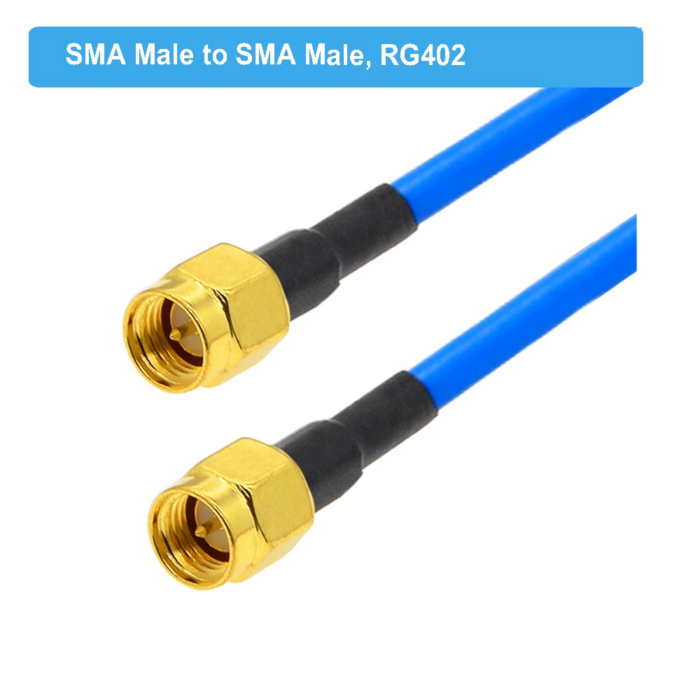 7,5 см ~ 100 см разъемы SMA «папа» SMA «папа» RF коаксиальный кабель RG402 0,141 