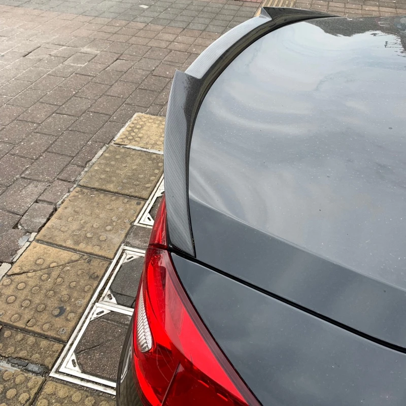 Для Maserati Quattroporte Стайлинг автомобиля Aspec Стиль Углеродное волокно Задний багажник