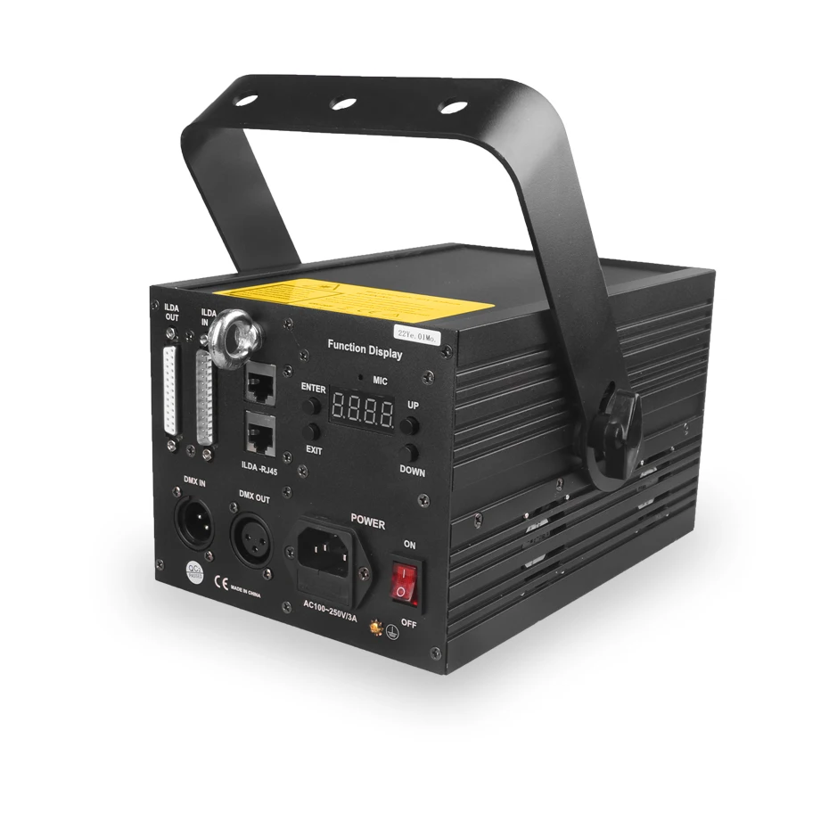 ALIEN ILDA 2 Вт RGB анимационный луч сканер сценический лазерный Светильник проектор DJ