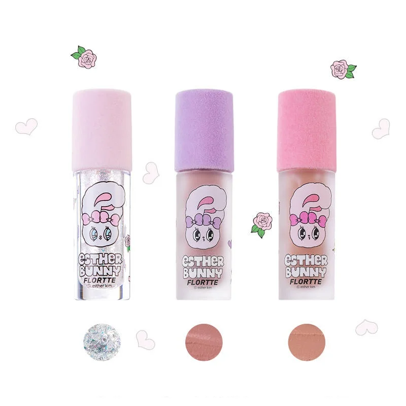 Жидкие тени для век FLORTTE Natural Pink Series 1 5 г