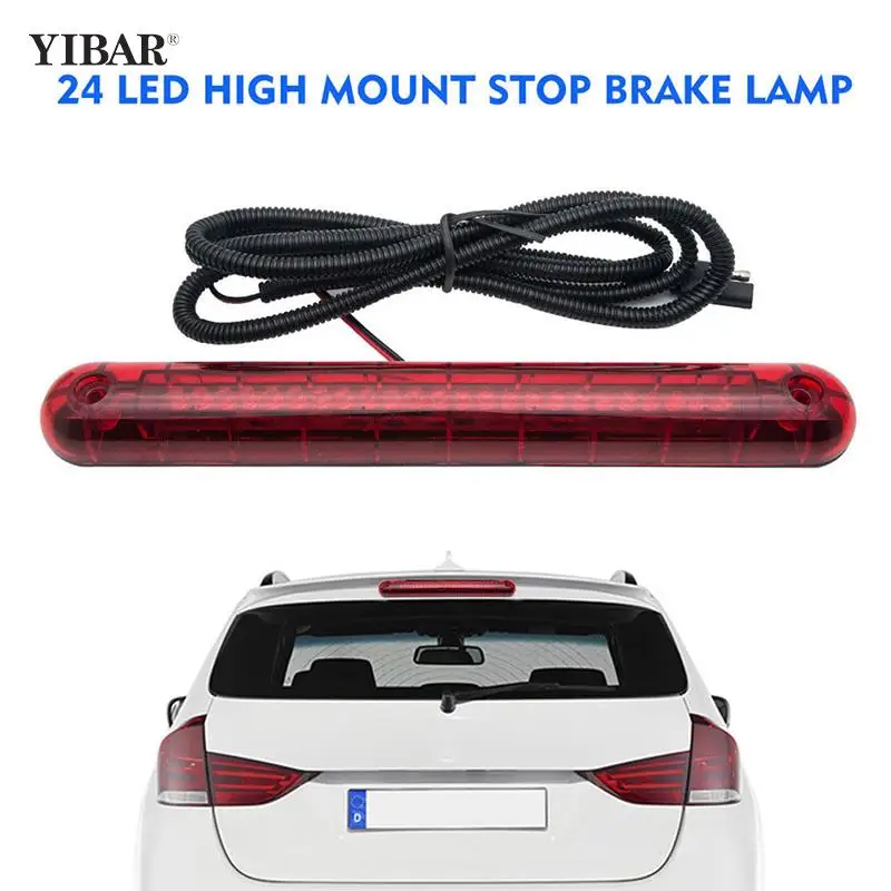 

24 LED 12V Universal Car High Mount Third 3RD Brake Stop Tail Light Lamp