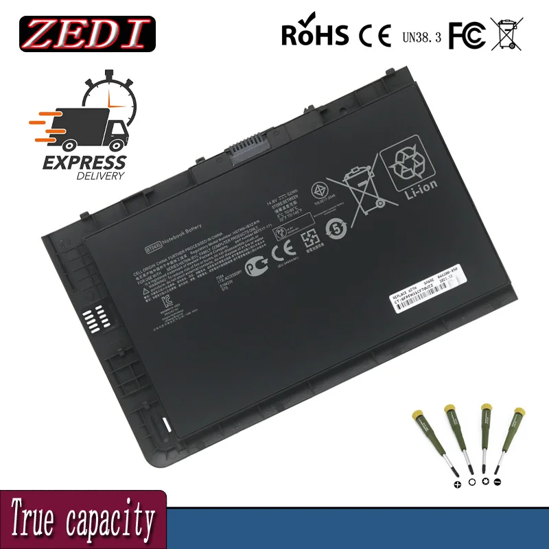 Новый аккумулятор для ноутбука ZEDI 14 8 в 52 Втч BT04 BT04XL BA06 BA06XL HP EliteBook Folio 9470m 9470