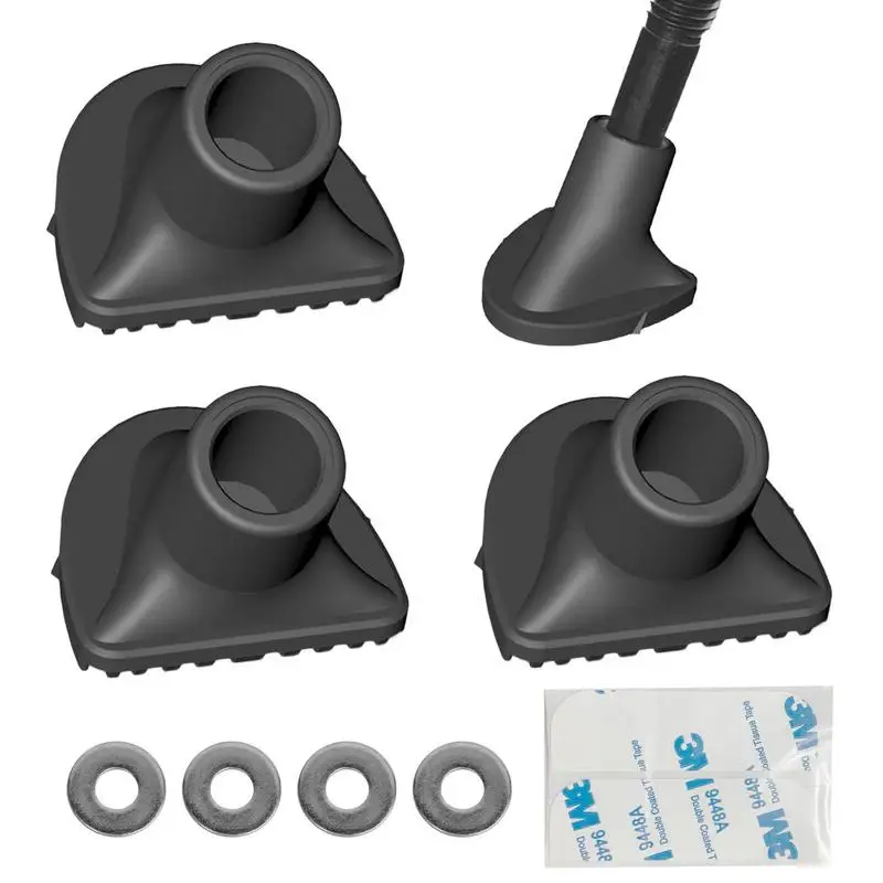 

4 шт., резиновые сменные наконечники для трекинга